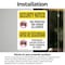 Signmission No Photos Or Video Bilingual OSHA Security Notice Sign, Vinyl Decal, 7in W x 10in L, 2PK OS-2PACK-SN-D-710-L-11618 - alternate 2